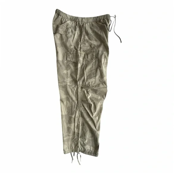 Pilcro Printed Camo Parachute Pants W’s M Cargo Utility Cotton - Anthropologie - Picture 11 of 12